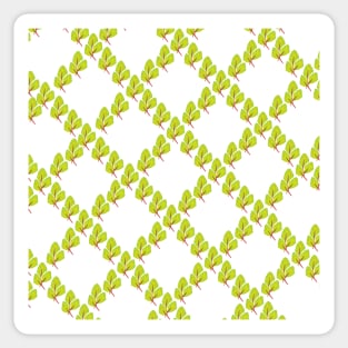 leaf pattern 3 Sticker